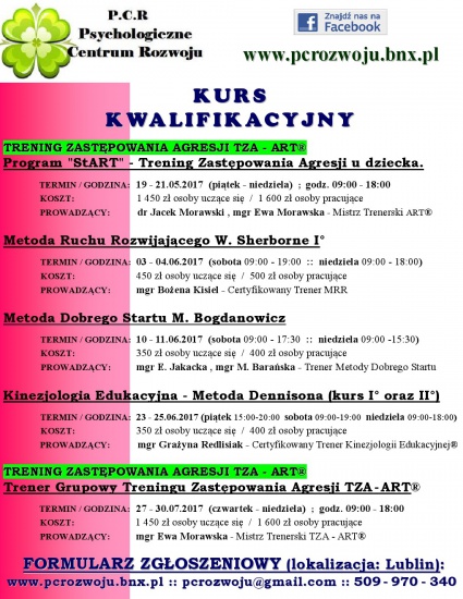 SZKOLENIE: Zostań trenerem! Warsztat umiejętności trenerskich.