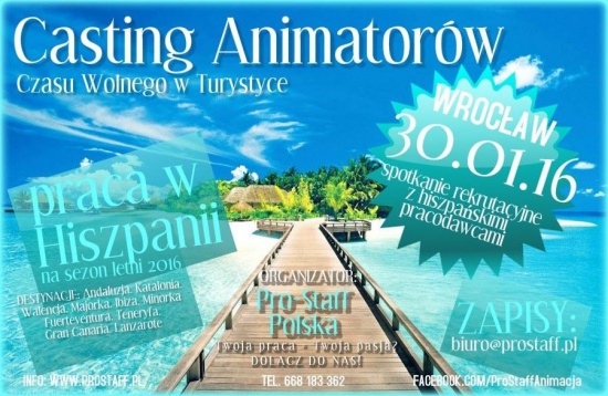 Animator hotelowy z jęz. angielskim, Grecja