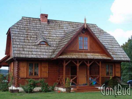 Układanie montaż gontów drewnianych, ciesielstwo, dekarstwo,