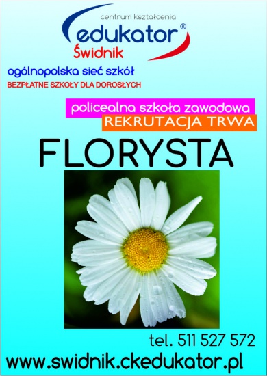 FLORYSTA CK Edukator w Świdniku