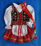 gstrój ze spódniczka