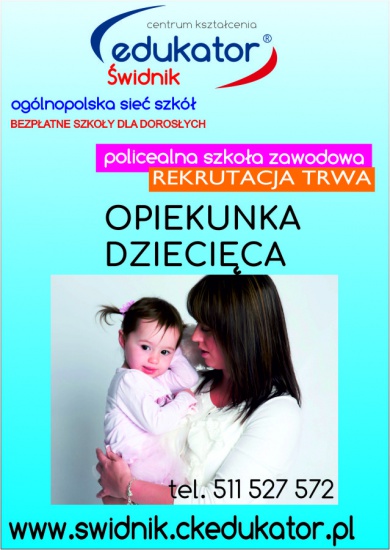 Opiekunka dziecięca CK EDUKATOR w Świdniku