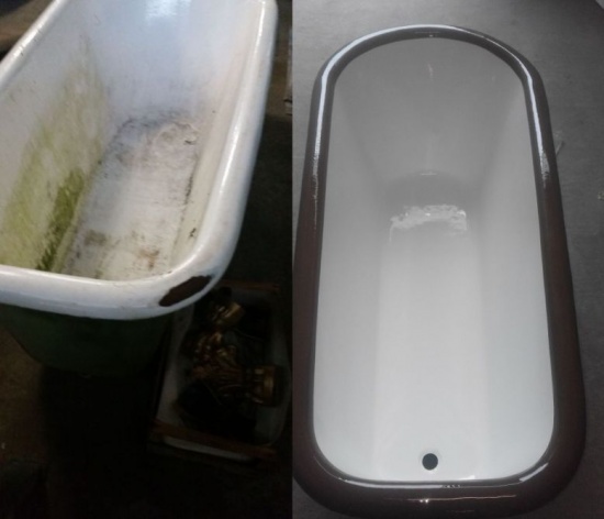Renowacja wanny brodzika umywalki itp. REFERENCJE. THS - Renotech